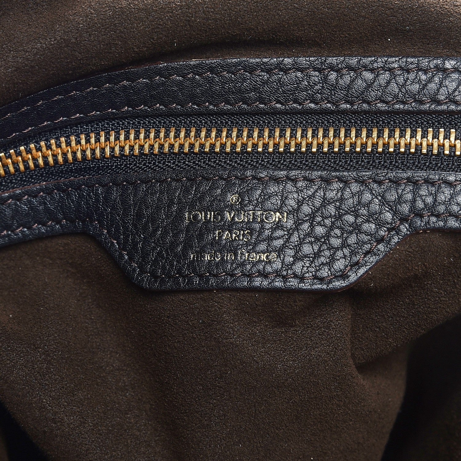 Louis Vuitton Mahina Selene MM Black 16 of 22