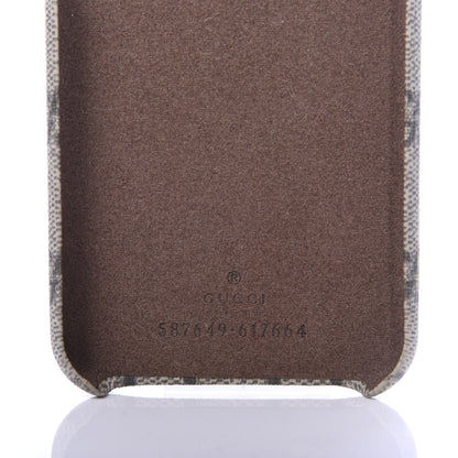Gucci GG Supreme Monogram Top Handle iPhone X/XS Case Beige 5 of 5