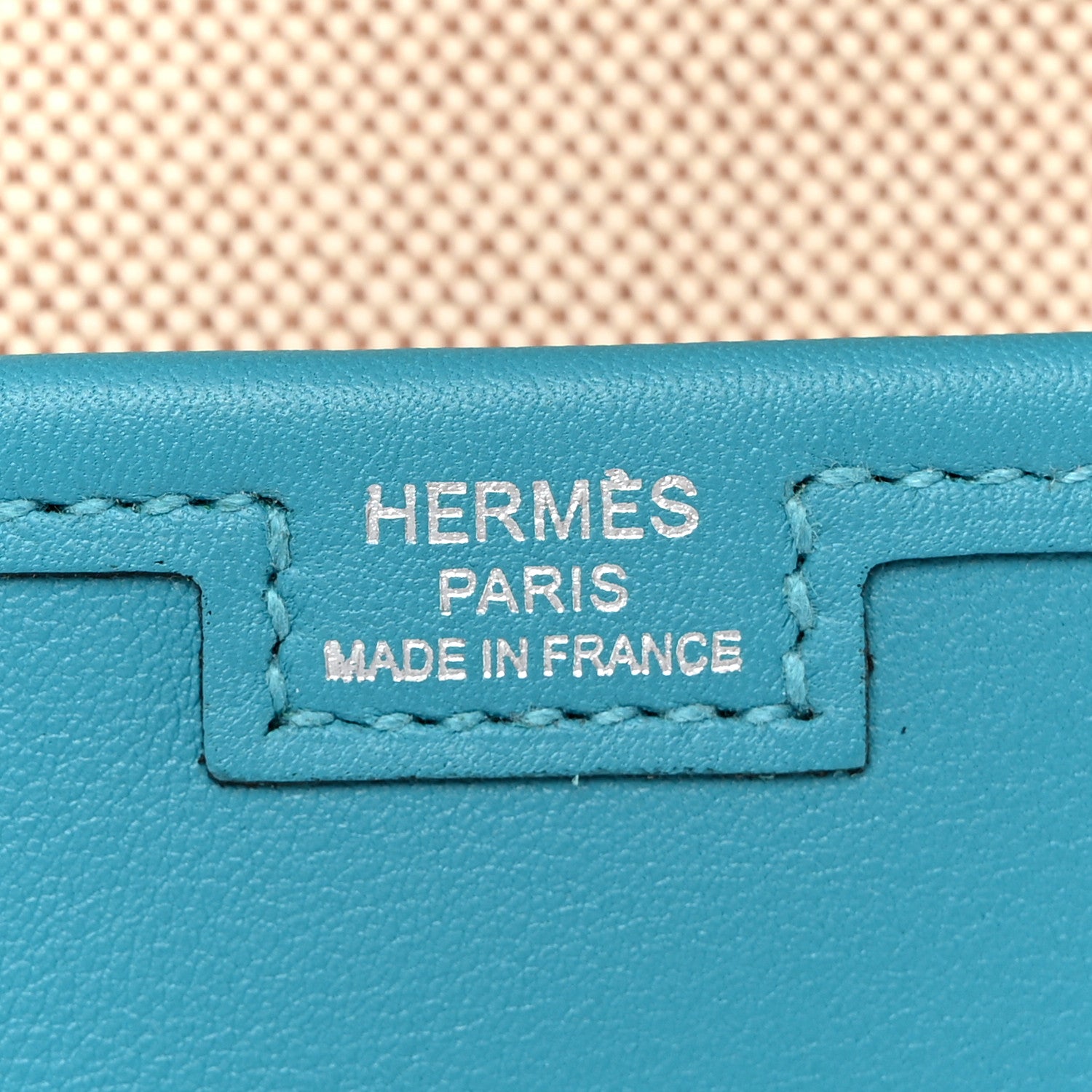 Hermes Swift Jige PM Clutch Blue Jean 6 of 10