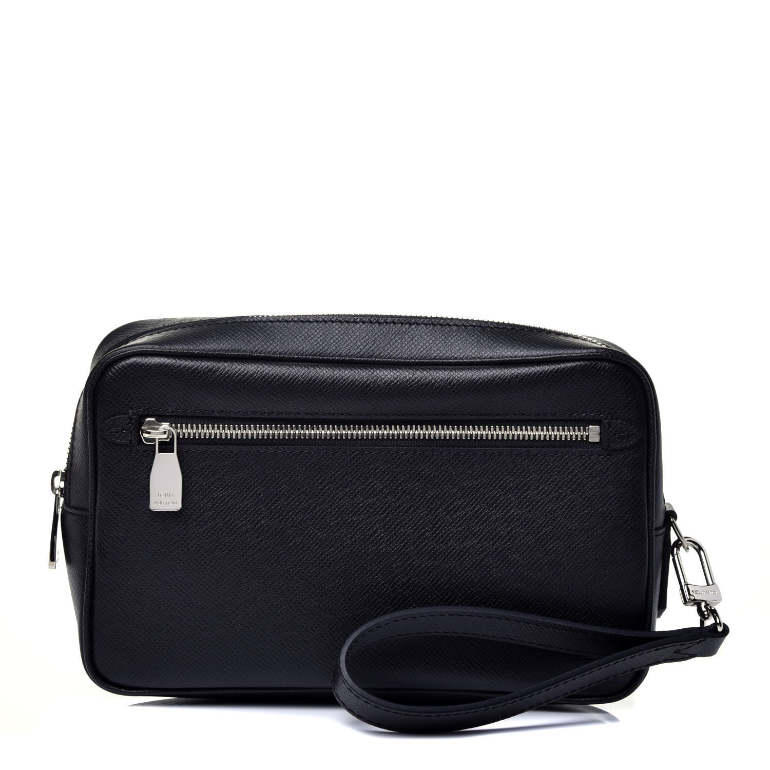 Louis Vuitton Taiga Kasai Clutch Black 1 of 7
