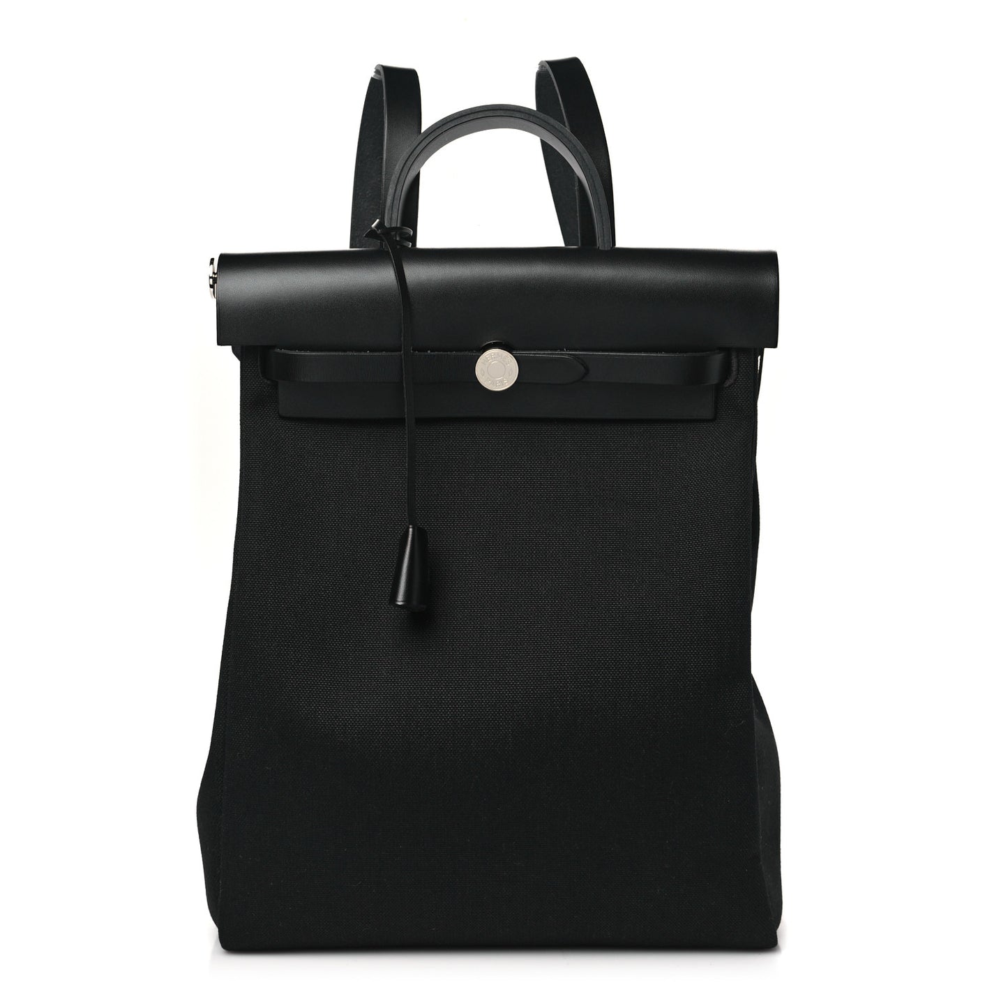Military Toile Vache Hunter Herbag a Dos Zip Retourne Backpack Black