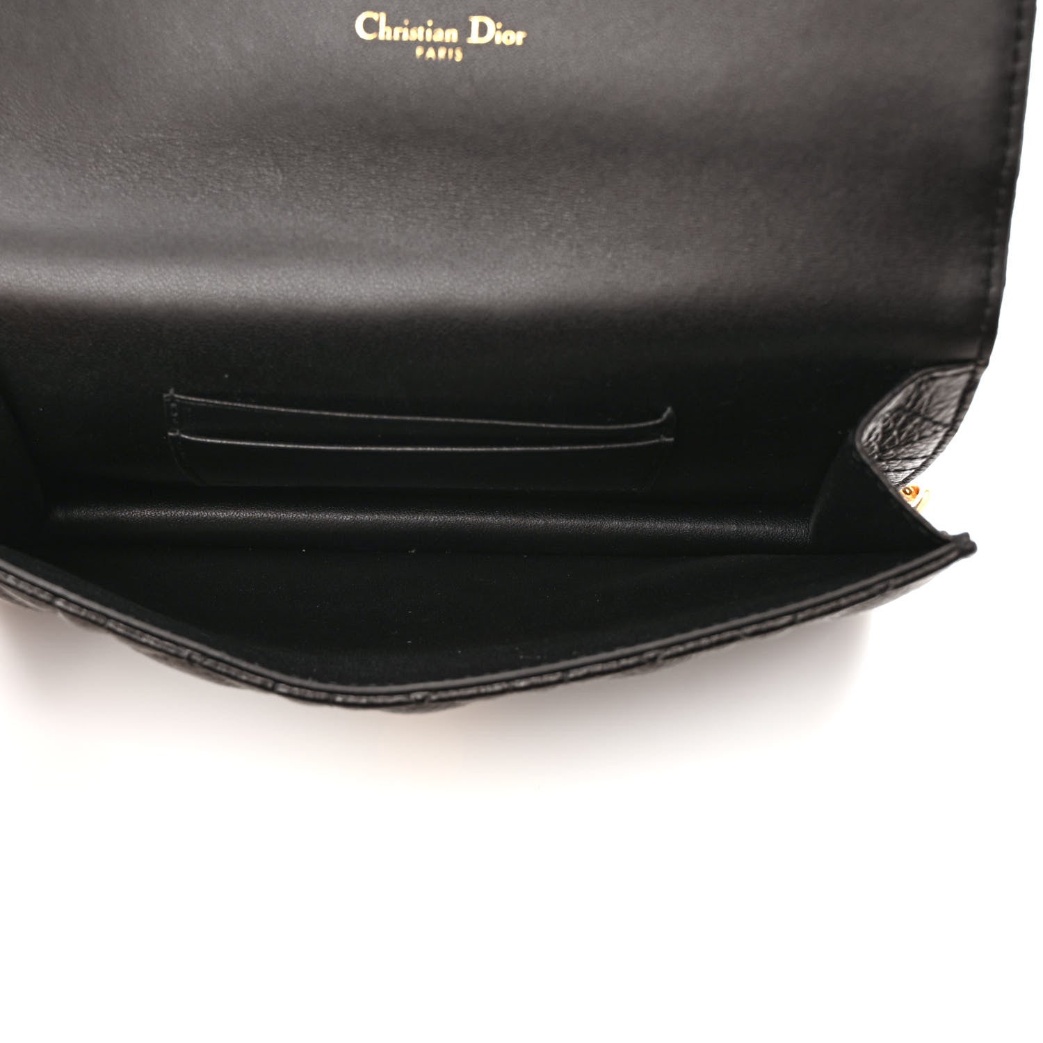 Christian Dior Supple Calfskin Caro Belt Bag Black 5 of 8