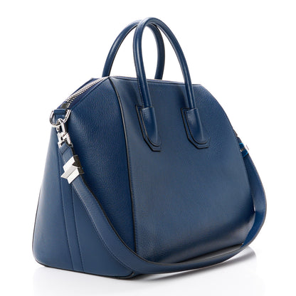 Givenchy Sugar Goatskin Medium Antigona Night Blue 3 of 13
