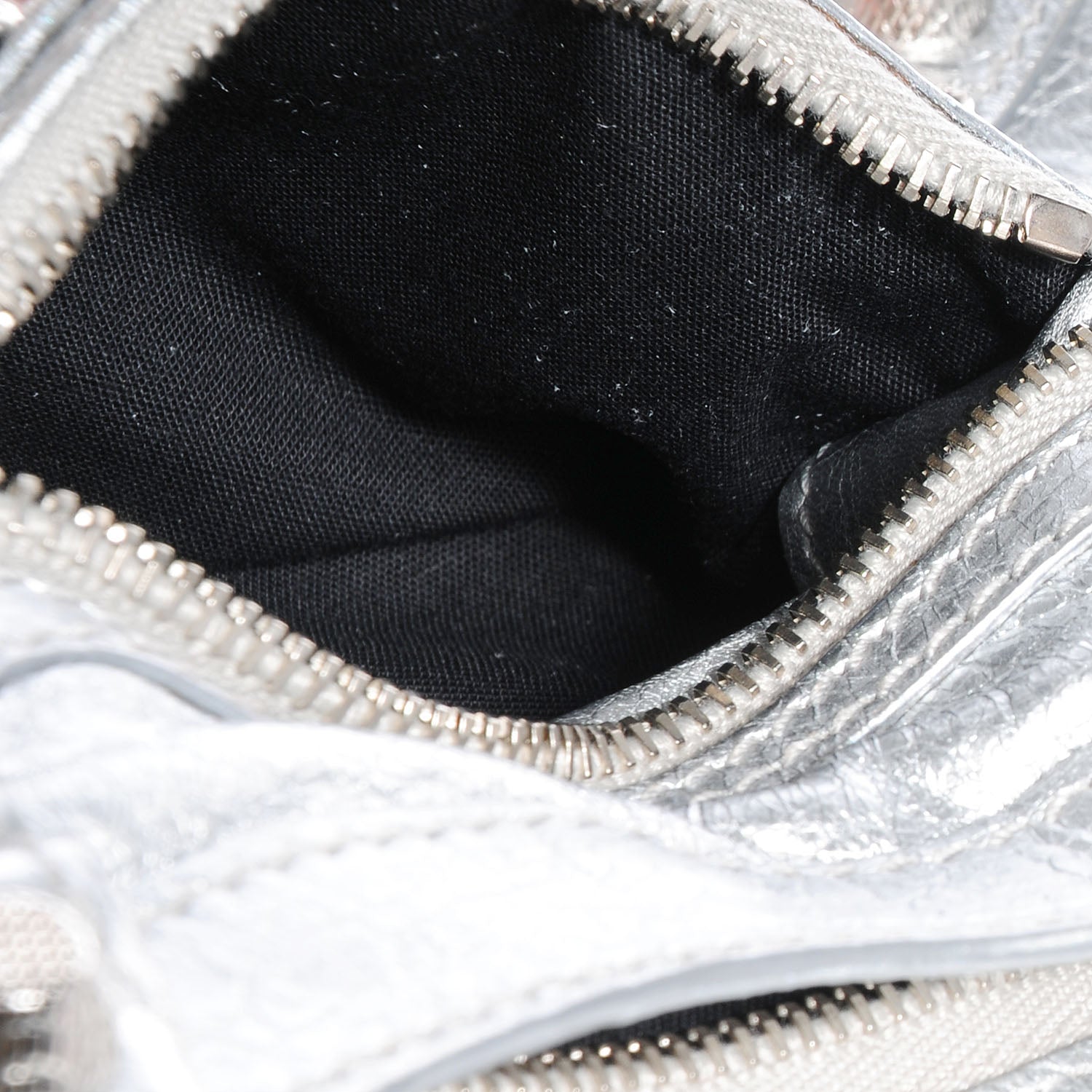 Balenciaga Agneau Giant 12 Silver Hardware Mini City Gris Aluminum 6 of 9