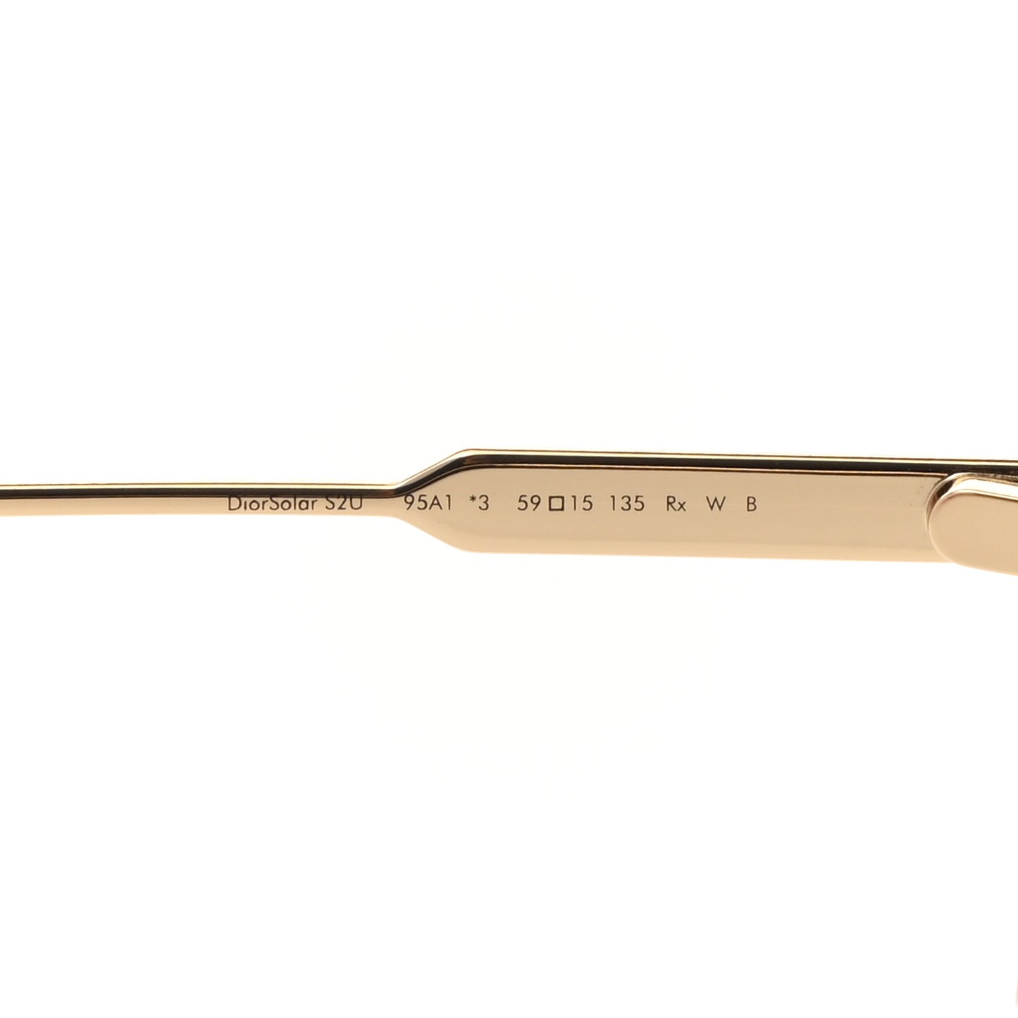 Acetate Square 30 Montaigne Sunglasses White