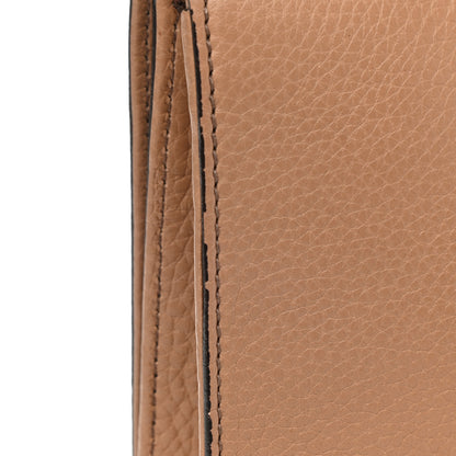 Gucci Pebbled Calfskin Medium Soho Clutch Camelia 8 of 14