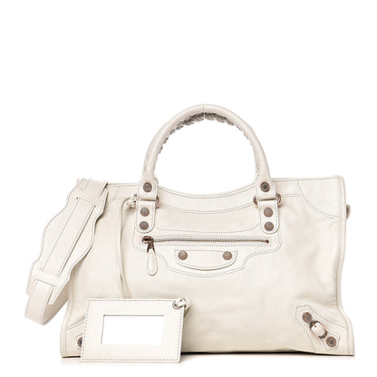 Balenciaga Agneau Giant 12 Rose Gold Hardware City White Light 1 of 10