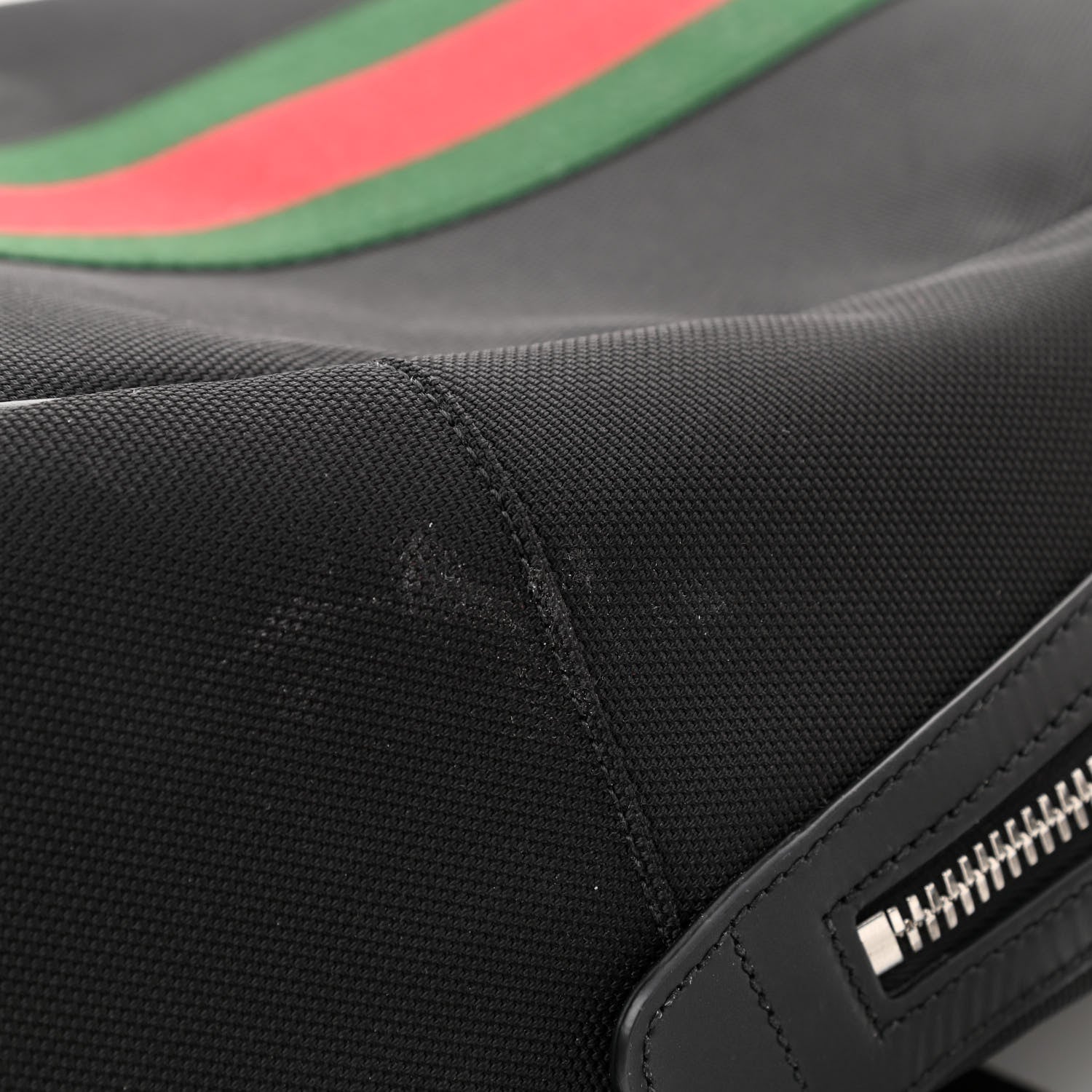 Gucci Techno Canvas Web Backpack Black 9 of 9