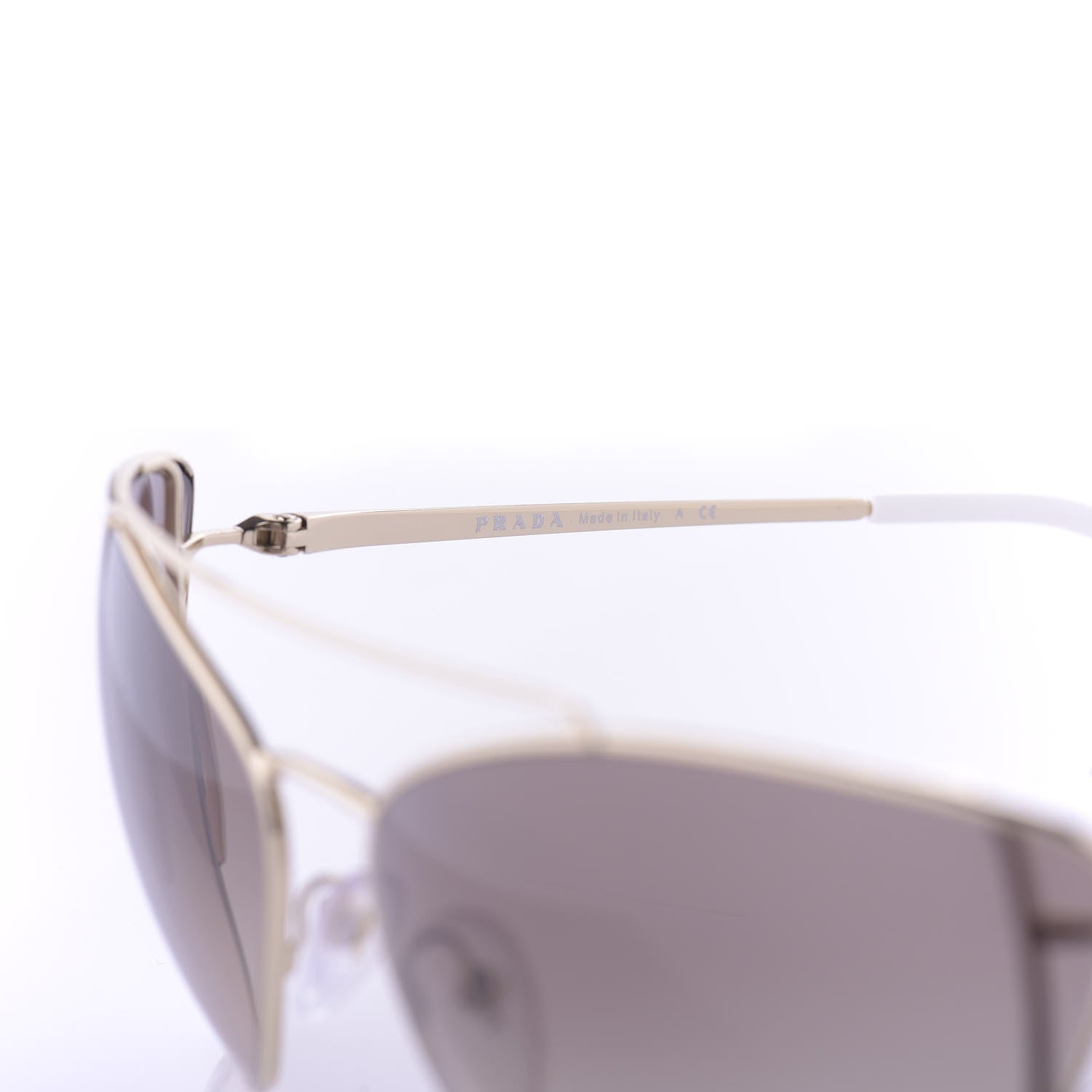 Prada Sunglasses SPR 65V Light Gold 6 of 9