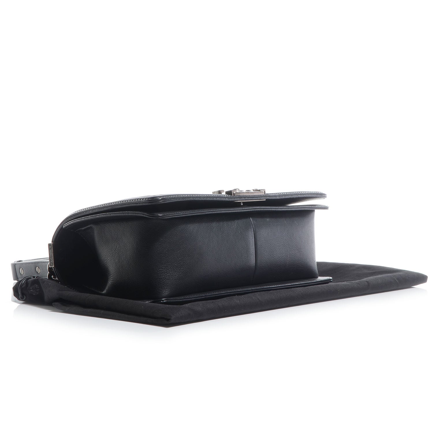 Chanel Calfskin Medium Boy Flap Black 4 of 8