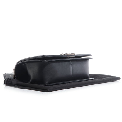 Chanel Calfskin Medium Boy Flap Black 4 of 8