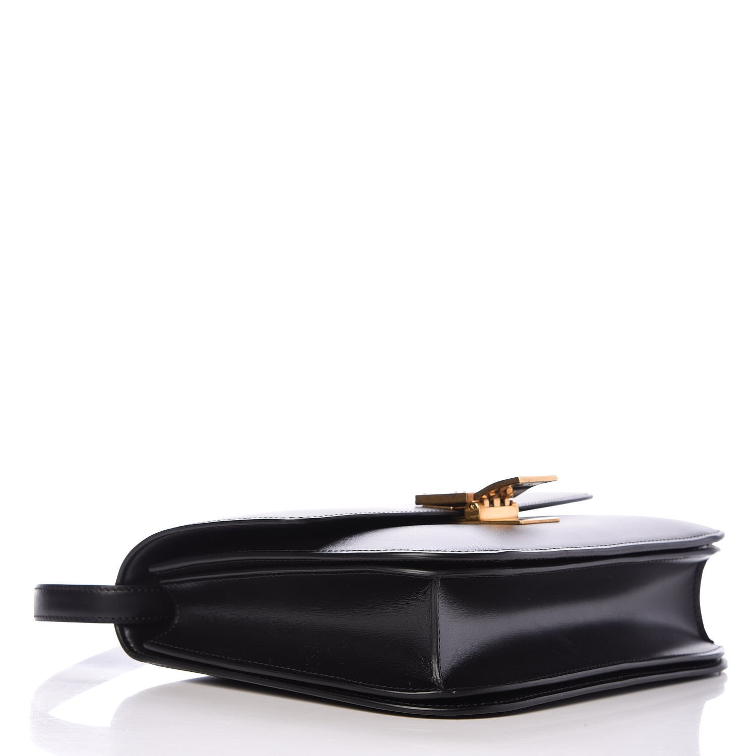 Celine Box Calfskin Medium Classic Box Flap Bag Black 4 of 11