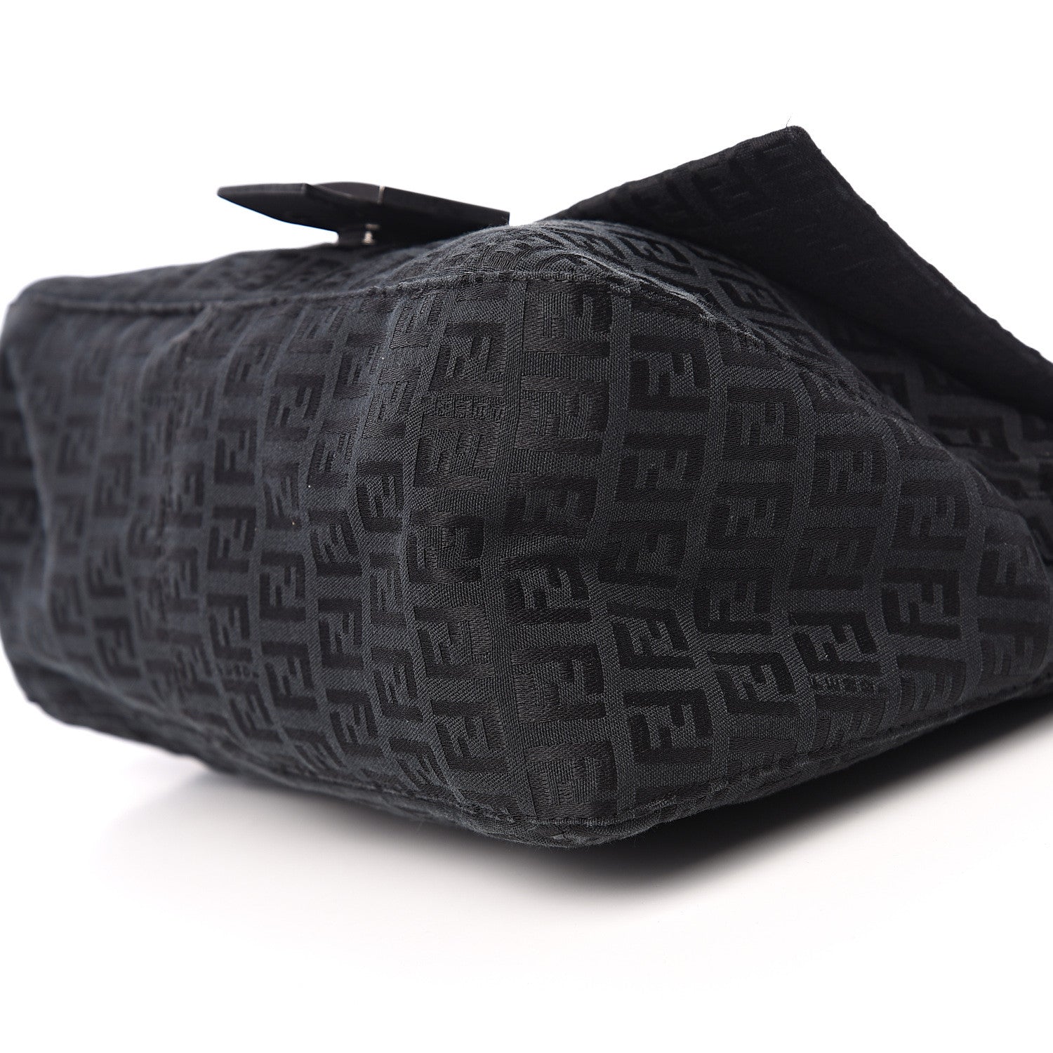 Fendi Zucchino Mama Baguette Black 7 of 8
