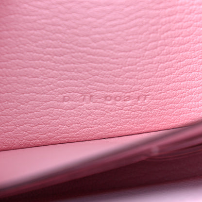 Hermes Chevre Mysore Kelly Longue Wallet Rose Sakura 7 of 12