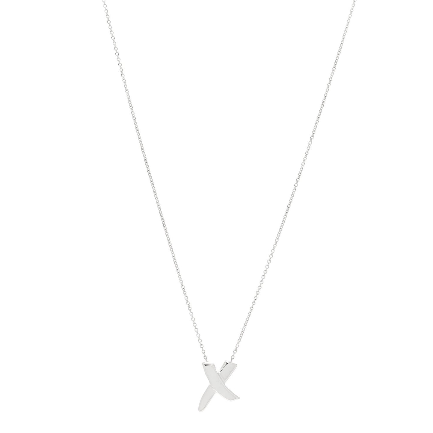 Sterling Silver Paloma Picasso Graffiti X Pendant Necklace