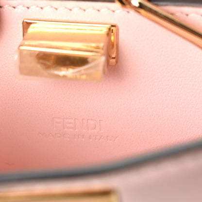 Fendi Shiny Nappa Nano Peekaboo Maxi Handle Satchel Rosa Confetto 5 of 8