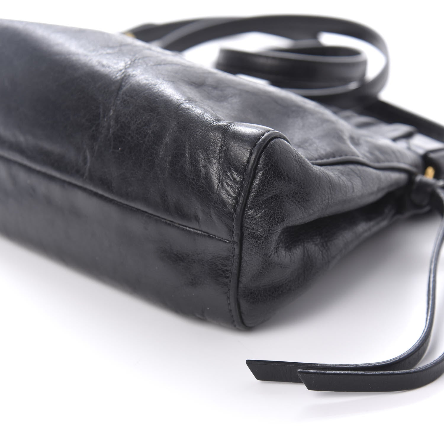 Miu Miu Vitello Crossbody Pouch Black 8 of 10