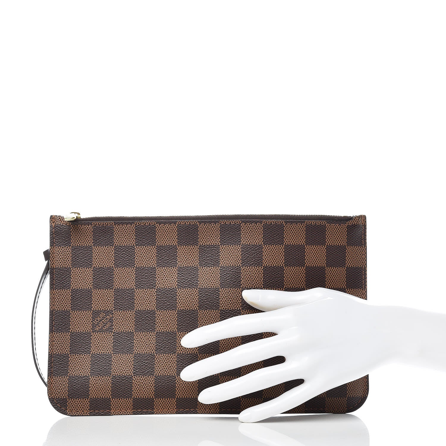 Louis Vuitton Damier Ebene Neverfull MM GM Pochette 2 of 8