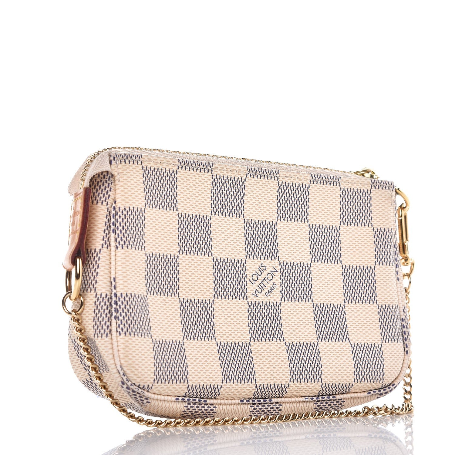 Louis Vuitton Damier Azur Mini Pochette Accessories 3 of 8