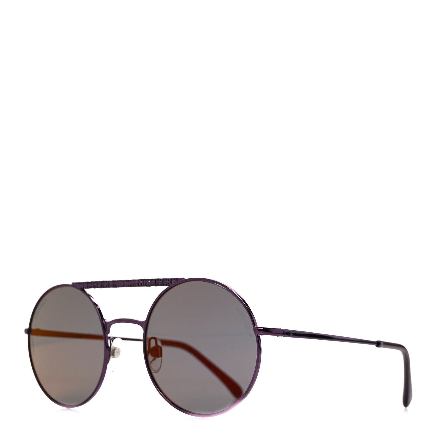 Chanel Metal Winter Round Sunglasses 4232 Bordeaux 1 of 7