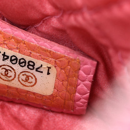 Chanel Caviar Quilted Medium Cosmetic Case Pink 7 of 9