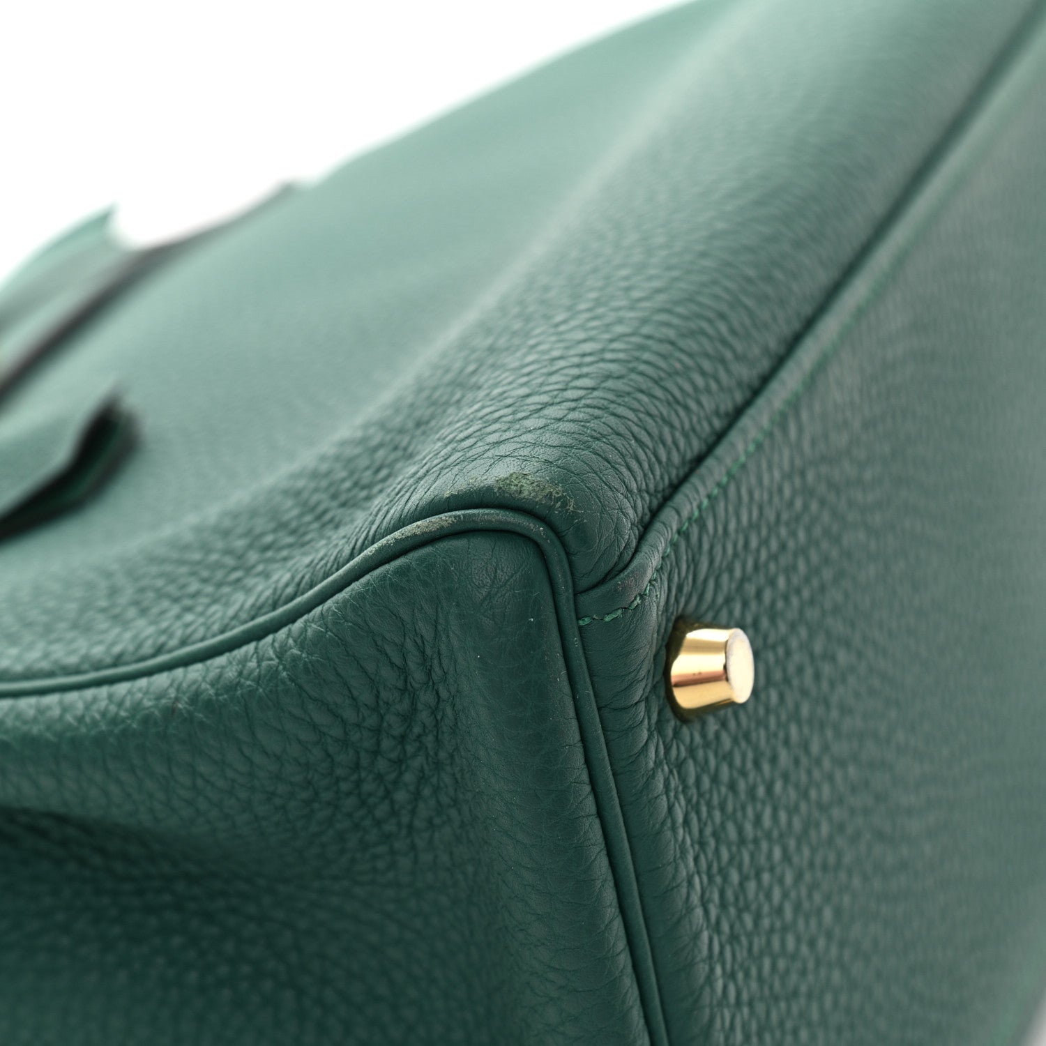 Hermes Togo Kelly Retourne 32 Malachite 14 of 15