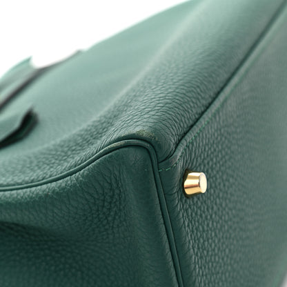Hermes Togo Kelly Retourne 32 Malachite 14 of 15
