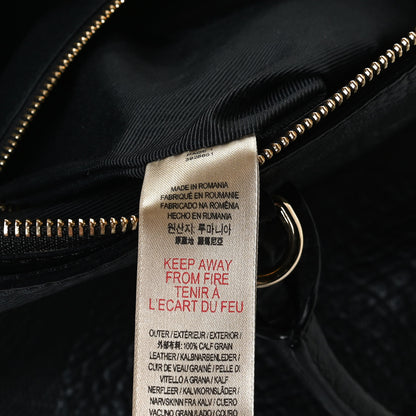 Burberry Signature Grain Medium Dewsbury Tote Black 8 of 16