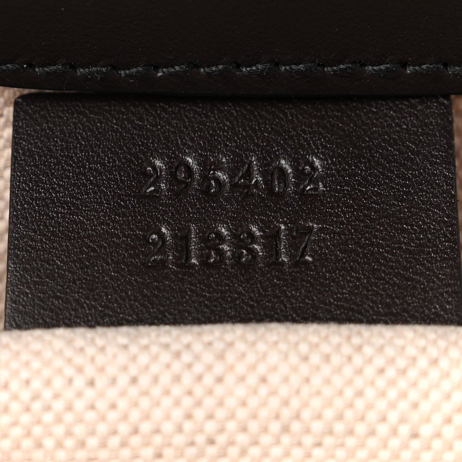 Gucci Monogram Margaux Calfskin Medium Emily Chain Shoulder Bag Beige Ebony Cocoa 7 of 10