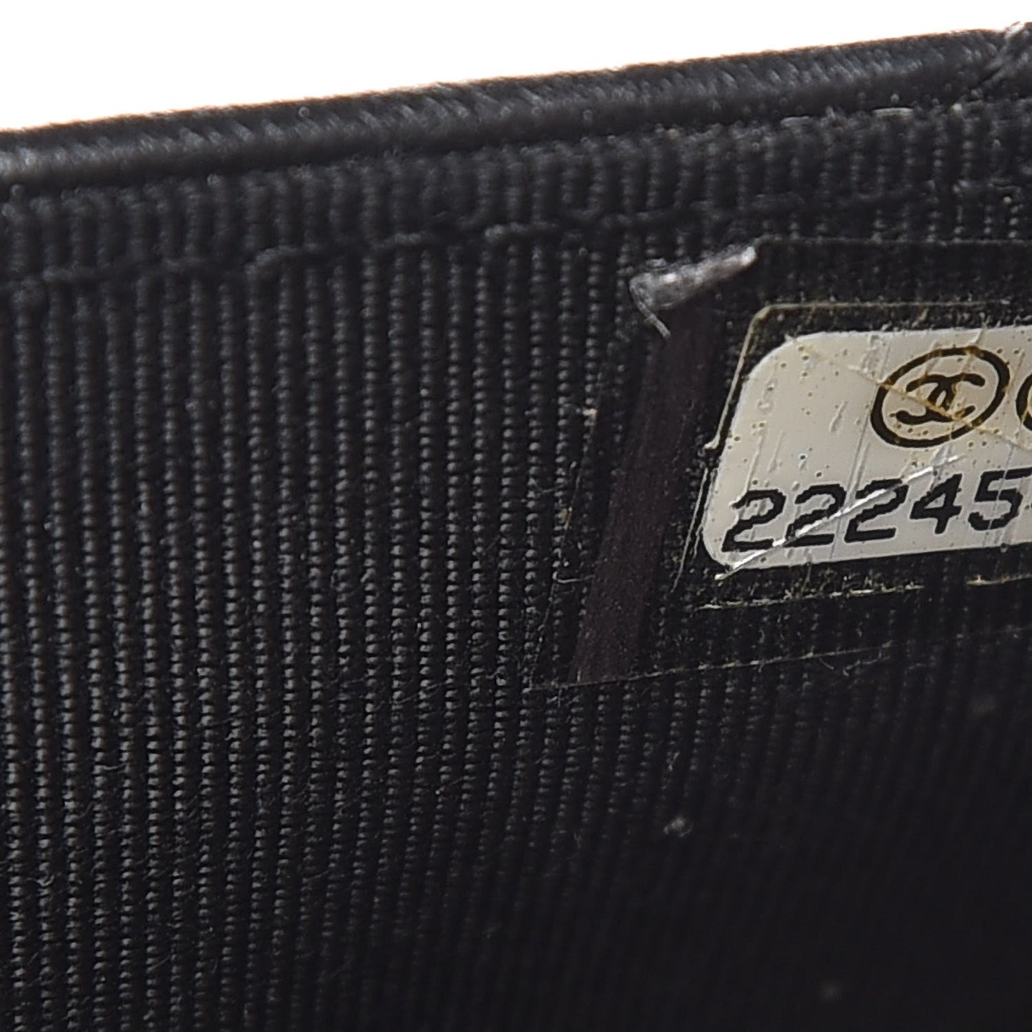 Aged Calfskin Quilted Reissue Wallet On Chain WOC Black