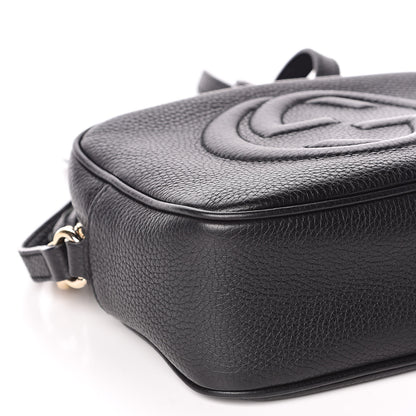 Gucci Pebbled Calfskin Small Soho Disco Bag Black 8 of 10