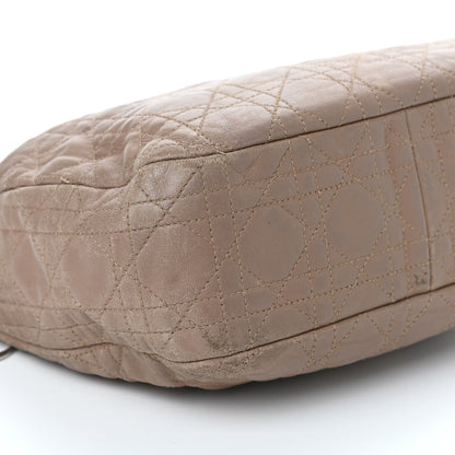 Christian Dior Lambskin Cannage Dior Soft Shoulder Bag Beige 7 of 9