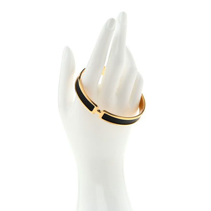 Hermes Epsom Olympe Bracelet Black 2 of 5