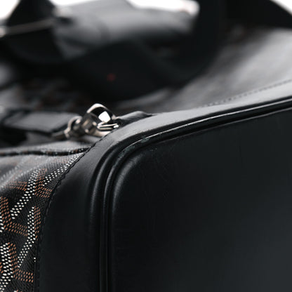 Goyard Goyardine Calfskin Alpin MM Backpack Black 9 of 12