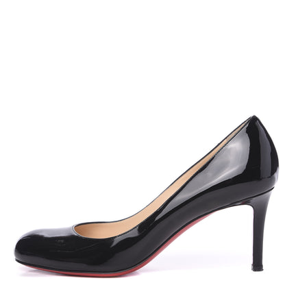 Christian Louboutin Patent Simple 70 Pumps 38.5 Black 1 of 11