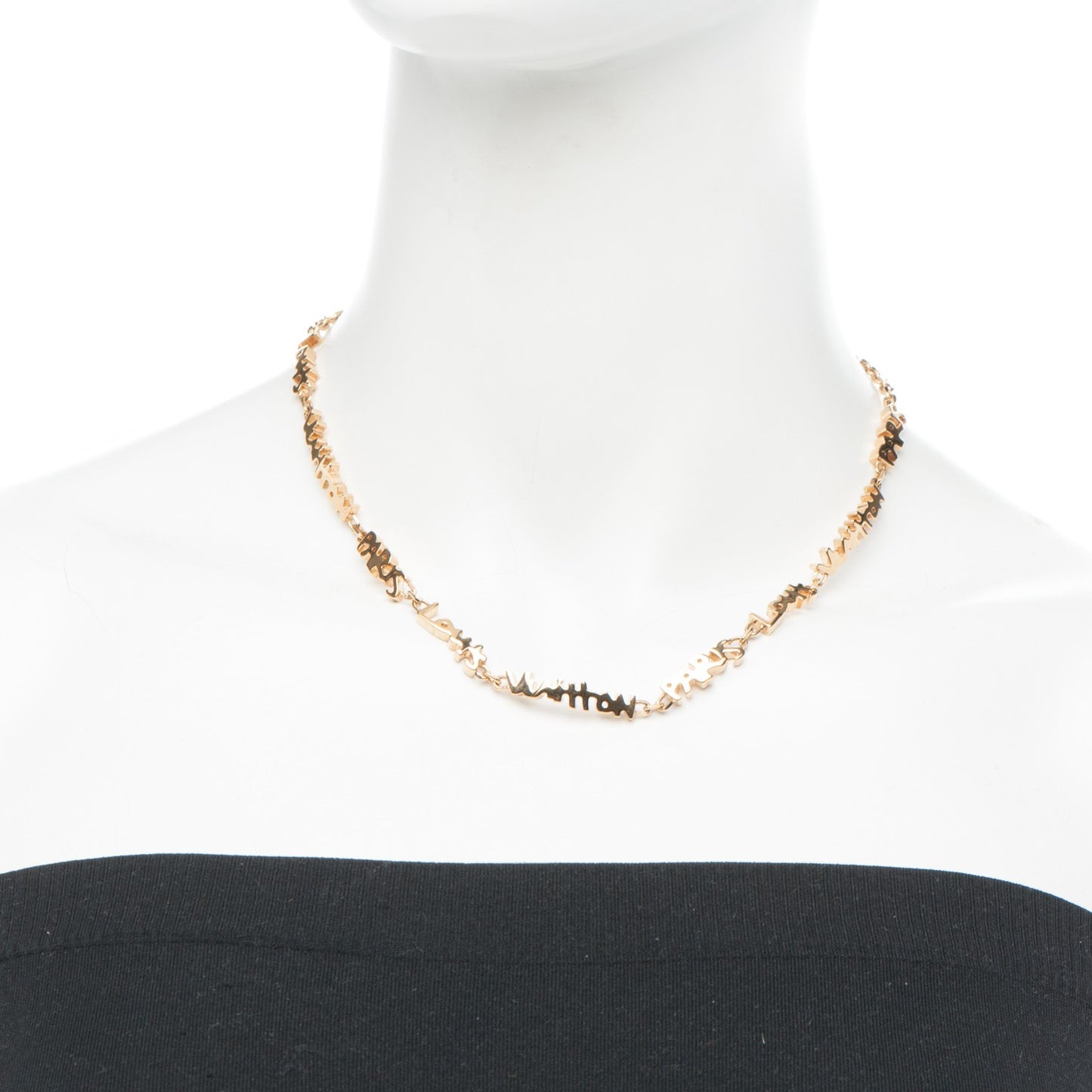 Graffiti PM Necklace Gold