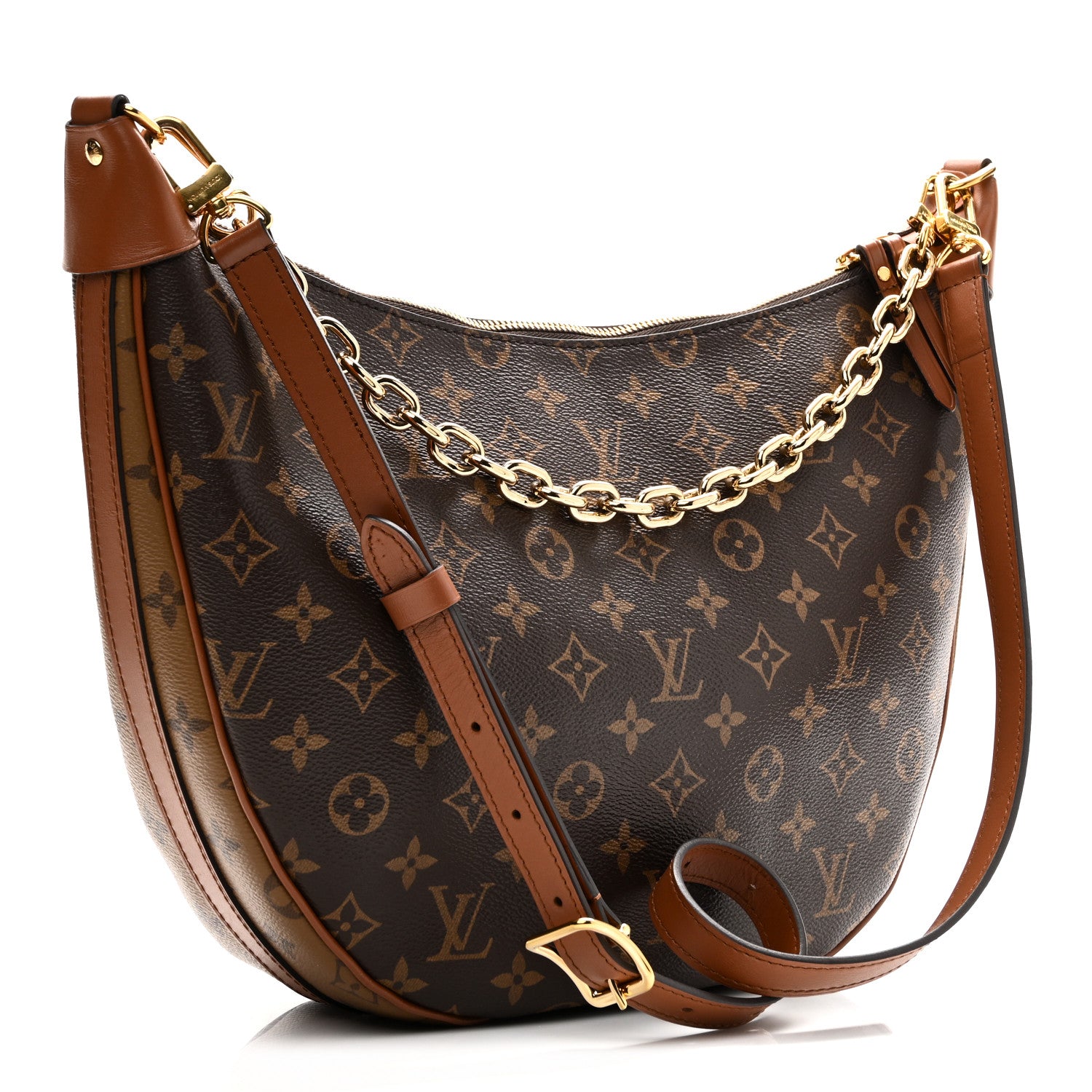 Louis Vuitton Reverse Monogram Loop Hobo 3 of 9