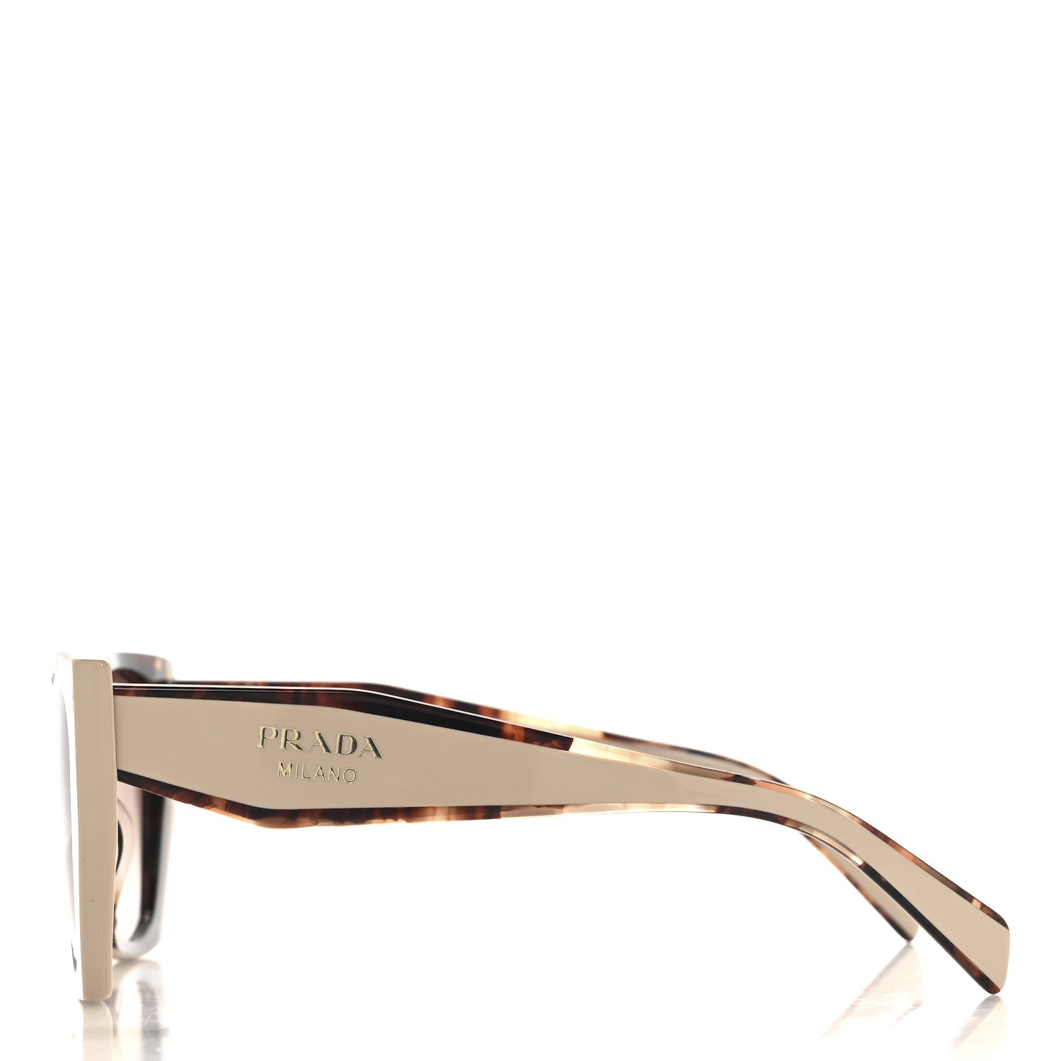 Prada Acetate Sunglasses SPR 15W Tortoise Caramel Powder 3 of 7