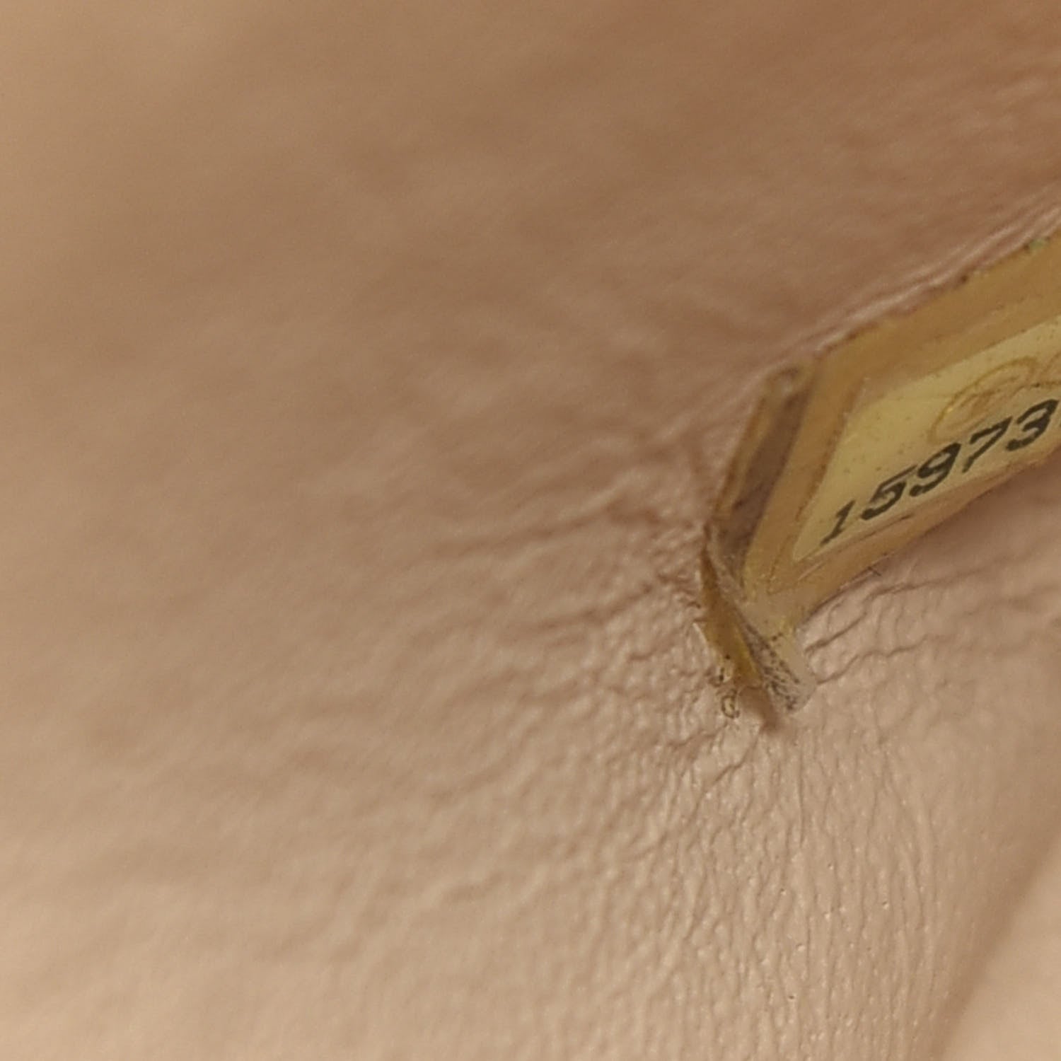 Chanel Lambskin Quilted Jumbo Double Flap Beige Clair 9 of 12