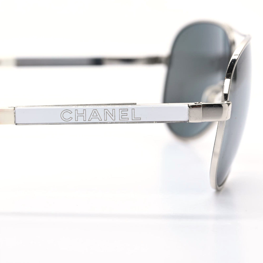 Chanel Aviator Sunglasses 4179 White 6 of 8