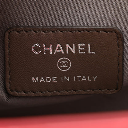 Chanel Patent Calfskin Lucky Symbols Pochette Red 5 of 9