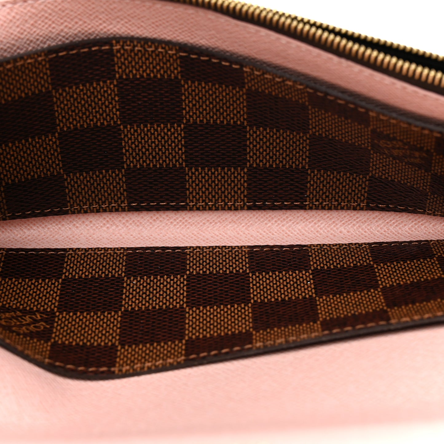Damier Ebene Emilie Wallet Rose Ballerine