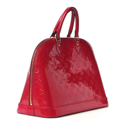 Louis Vuitton Vernis Alma PM Rose Indien 2 of 27