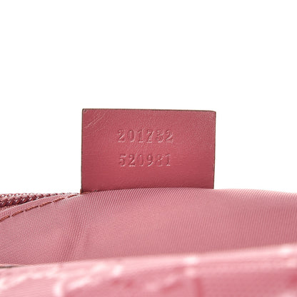 Gucci Imprime Monogram Medium Double Buckle Flap Messenger Bag Vintage Rose 7 of 8