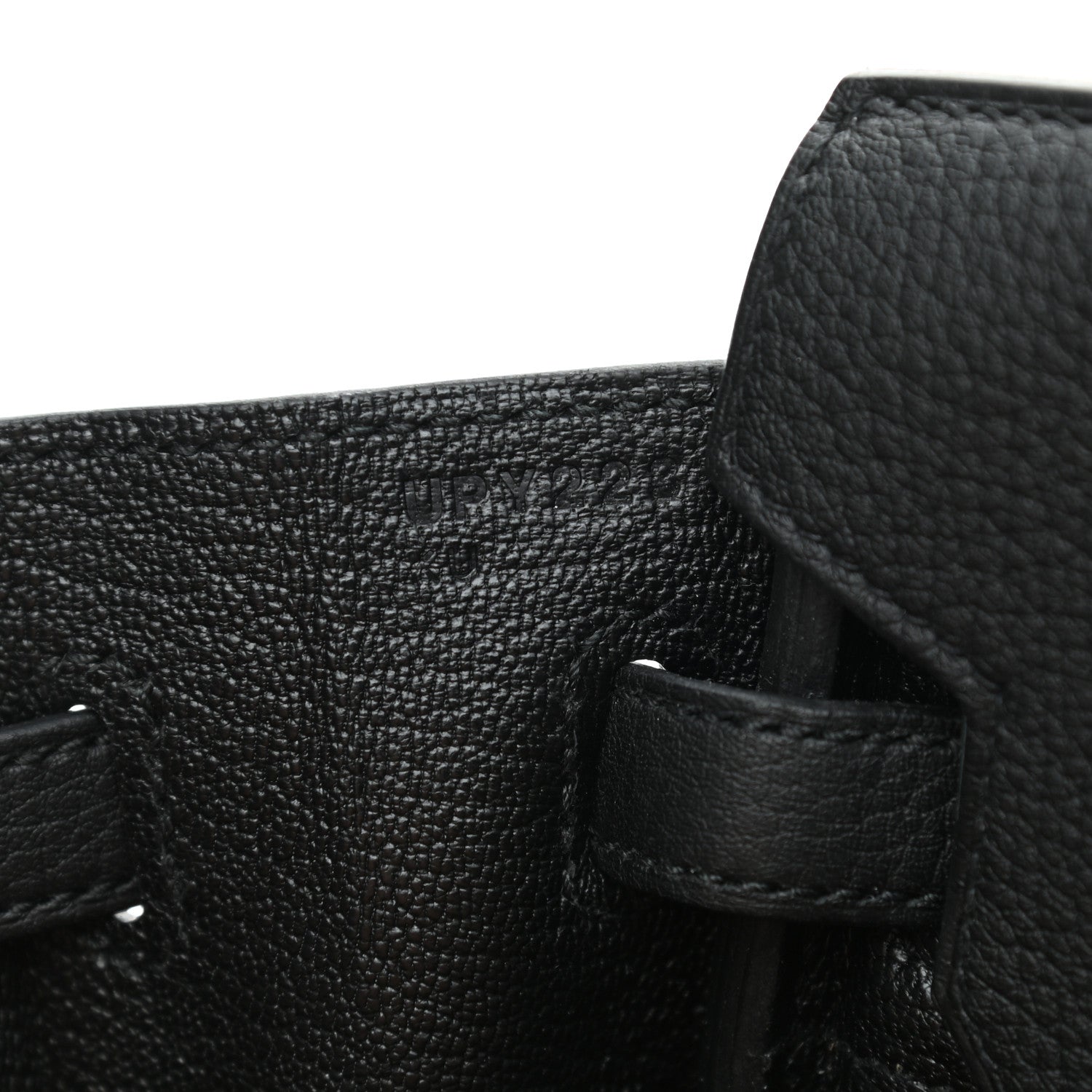 Hermes Togo Birkin 25 Black 7 of 9