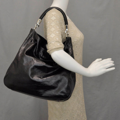 Saint Laurent Patent Roady Hobo Black 2 of 7