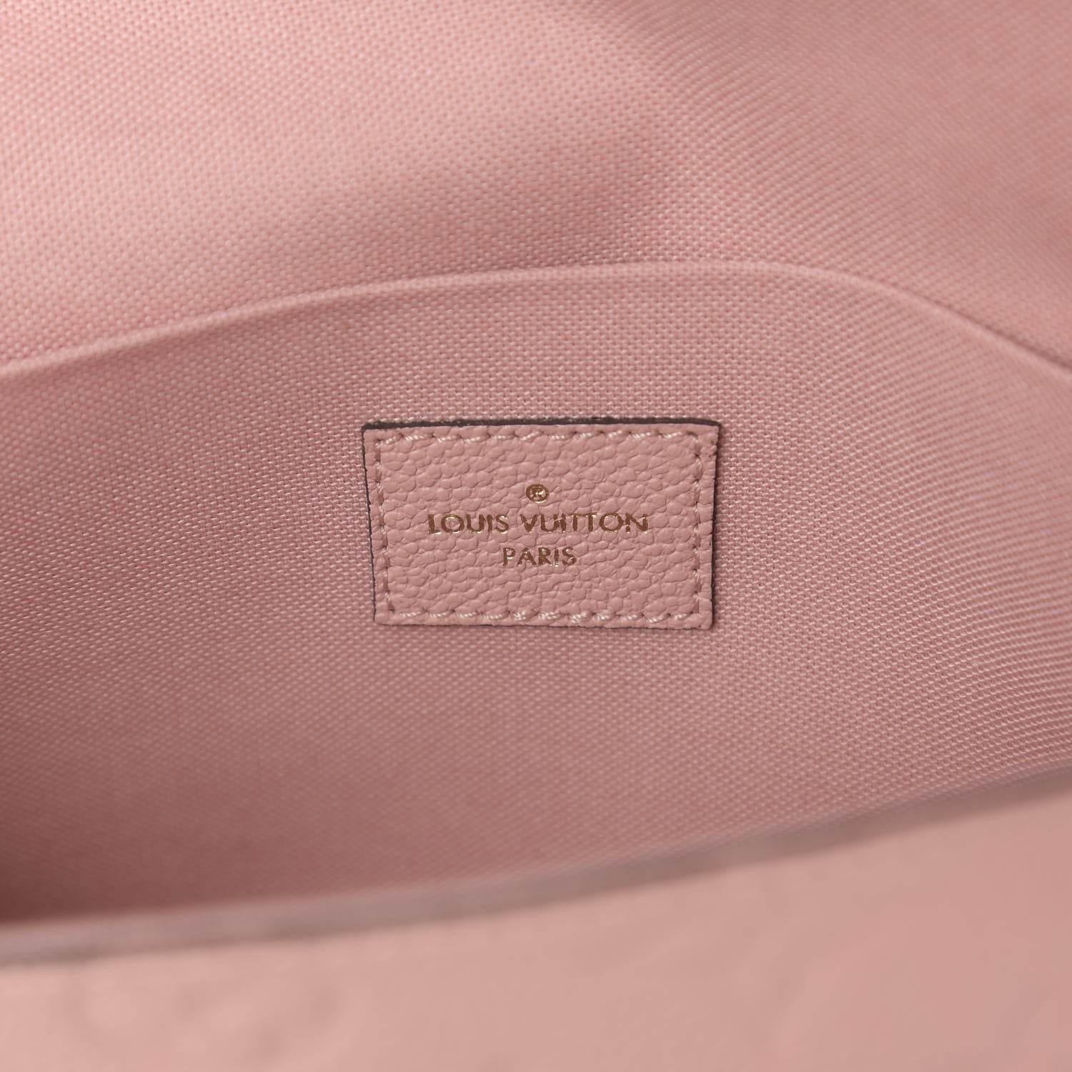 Louis Vuitton Empreinte Pochette Felicie Chain Wallet Rose Poudre 6 of 10