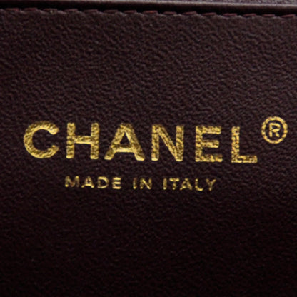 Chanel Iridescent Caviar Quilted Clutch Flap Black 6 of 8