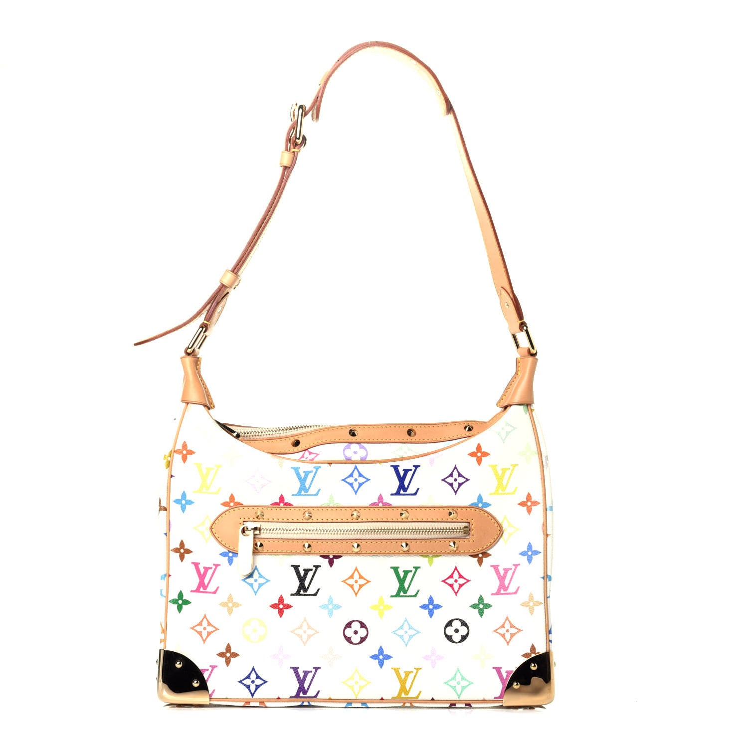 Louis Vuitton Monogram Multicolor Boulogne White 1 of 8