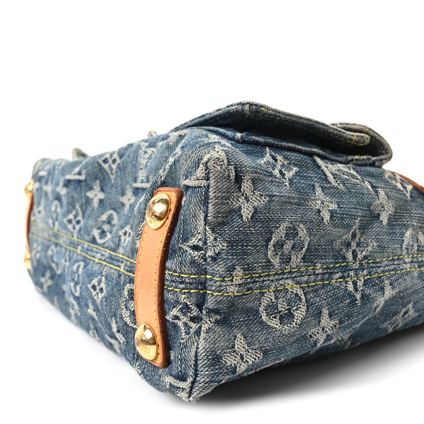 Monogram Denim Baggy PM Blue